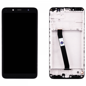 Γνήσια Οθόνη LCD με Touch Panel και Mid-Frame για Xiaomi Redmi 7A - Μαύρο