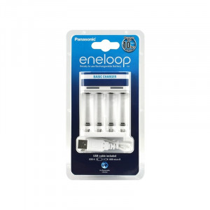 Φορτιστής Μπαταριών Panasonic Eneloop BQ-CC61E USB AA / AAA NiMH