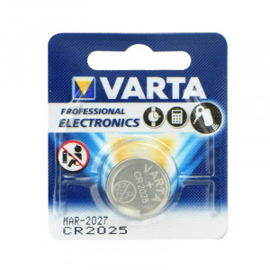 Μπαταρία Λιθίου 3V VARTA CR2025 Professional Electronics (1 τμχ)