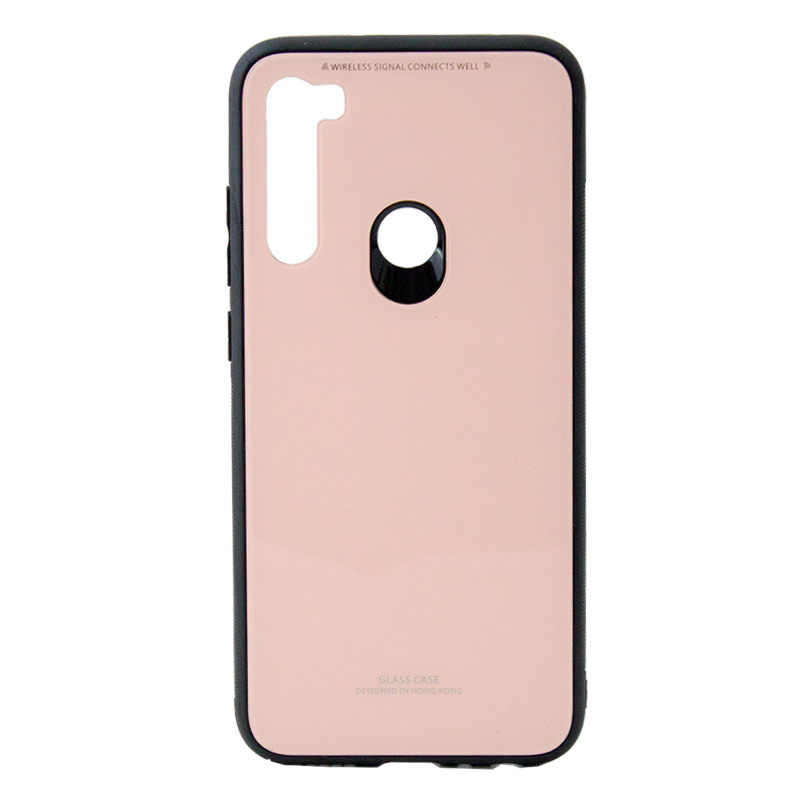 Θήκη Forcell Back Cover Glass για Xiaomi Redmi Note 8 - Ροζ Θήκη Forcell Back Cover Glass για Xiaomi Redmi Note 8 - Ροζ