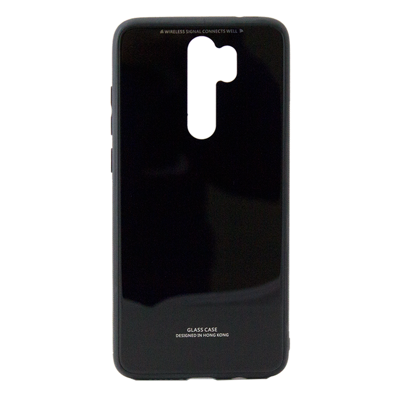 Θήκη Forcell Back Cover Glass για Xiaomi Redmi Note 8 Pro - Μαύρο