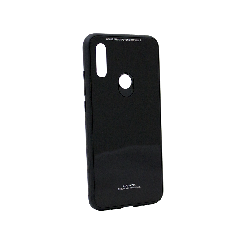 Θήκη Forcell Back Cover Glass για Xiaomi Redmi 7 - Μαύρο