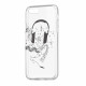 Θήκη Σιλικόνης Ultra Trendy με σχέδιο Music1 για Huawei Mate 20 Lite - Διάφανο