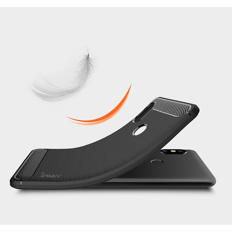 Θήκη iPaky Slim Carbon Flexible για Xiaomi Mi A2 - Μαύρο