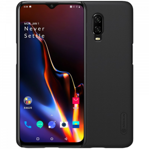 Θήκη Nillkin Frosted Shield Back Cover για Oneplus 6T - Μαύρο