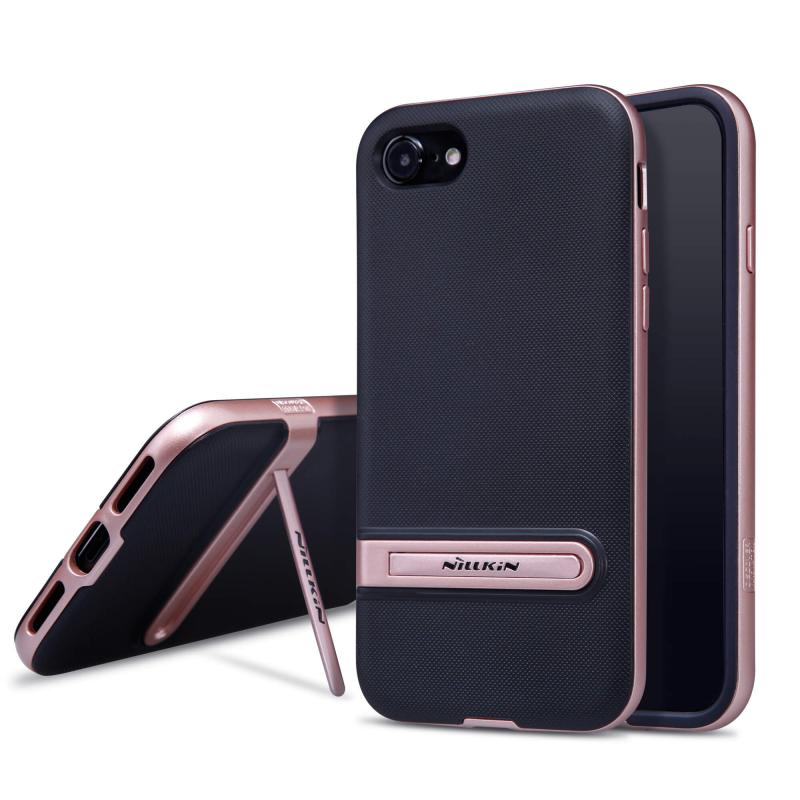 Θήκη Nillkin Youth Elegant cover case για iPhone 7 - Ροζ Χρυσό / Μαύρο