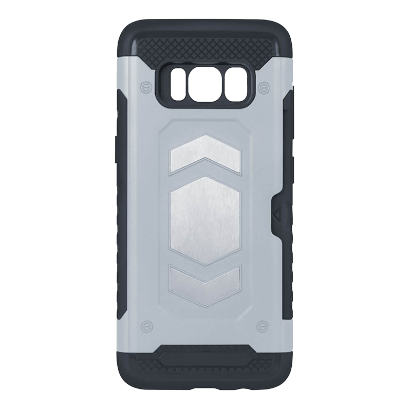Θήκη Defender Magnetic Back Cover για Huawei Mate 10 Lite - Ασημί