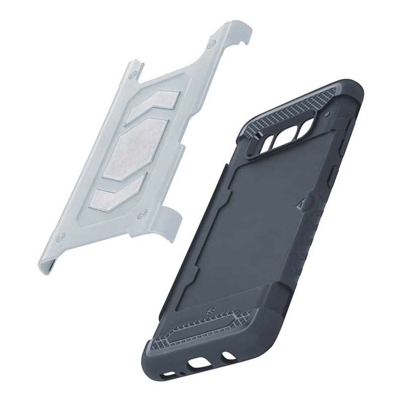 Θήκη Defender Magnetic Back Cover για Apple iPhone XS MAX - Ασημί Θήκη Defender Magnetic Back Cover για Apple iPhone XS MAX - Ασημί