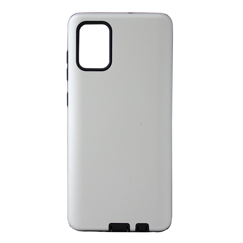 Θήκη Back Cover Defender Smooth για Samsung Galaxy A71 - Ασημί Θήκη Back Cover Defender Smooth για Samsung Galaxy A71 - Ασημί