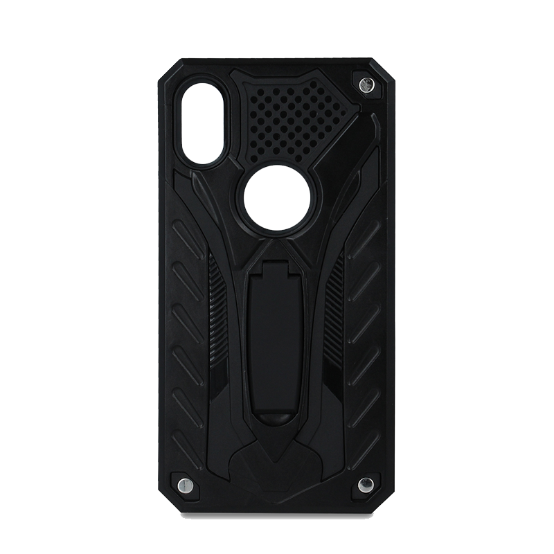 Θήκη Defender Stand Back Cover για Samsung J4 2018 - Μαύρο