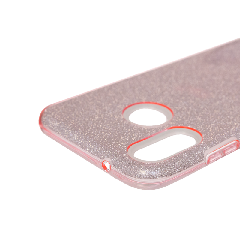 Θήκη Back Cover Glitter 3 in 1 για Huawei P20 Lite - Ροζ