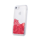 Θήκη Liquid Heart TPU για Apple iPhone XS / X - Κόκκινο