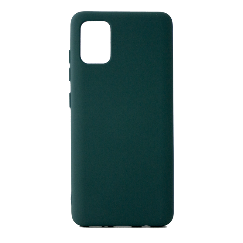 Θήκη Back Cover Matt Σιλικόνης για Samsung Galaxy A51 - Πράσινο