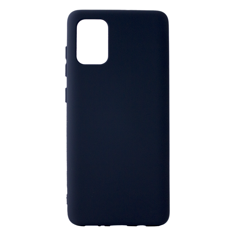 Θήκη Back Cover Matt Σιλικόνης για Samsung Galaxy A71 - Μπλε Θήκη Back Cover Matt Σιλικόνης για Samsung Galaxy A71 - Μπλε