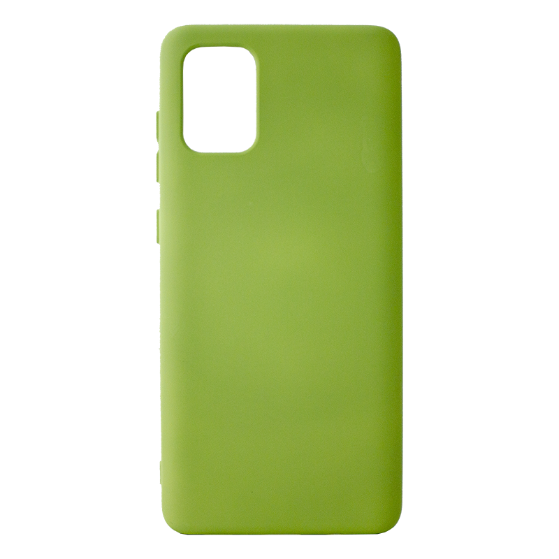 Θήκη Back Cover Matt Σιλικόνης για Samsung Galaxy A71 - Πράσινο