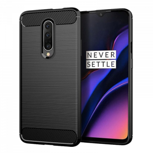 Θήκη Carbon Flexible Back Cover για OnePlus 7 Pro - Μαύρο