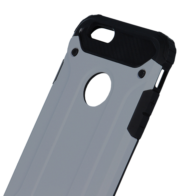 Θήκη Defender II Back Cover για Samsung Galaxy S10e - Ασημί