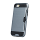 Θήκη Defender Card Back Cover για Apple iPhone XS MAX - Ασημί Θήκη Defender Card Back Cover για Apple iPhone XS MAX - Ασημί