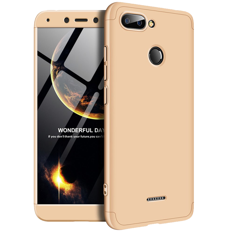 Θήκη Full Cover 360 για Xiaomi Redmi 6 - Χρυσό Θήκη Full Cover 360 για Xiaomi Redmi 6 - Χρυσό