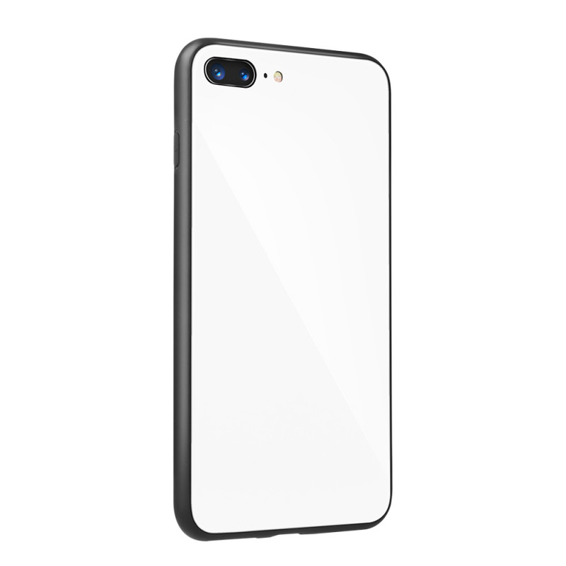 Θήκη Glass Back Cover για Xiaomi Redmi 6A - Άσπρο