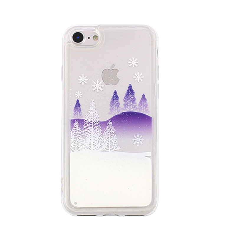 Θήκη Liquid Glitter Winter Snow 2 για Apple iPhone XS MAX