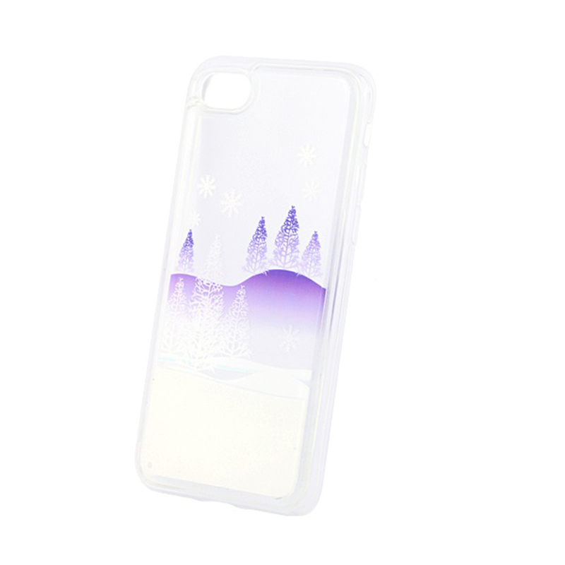 Θήκη Liquid Glitter Winter Snow 2 για Apple iPhone X / XS 