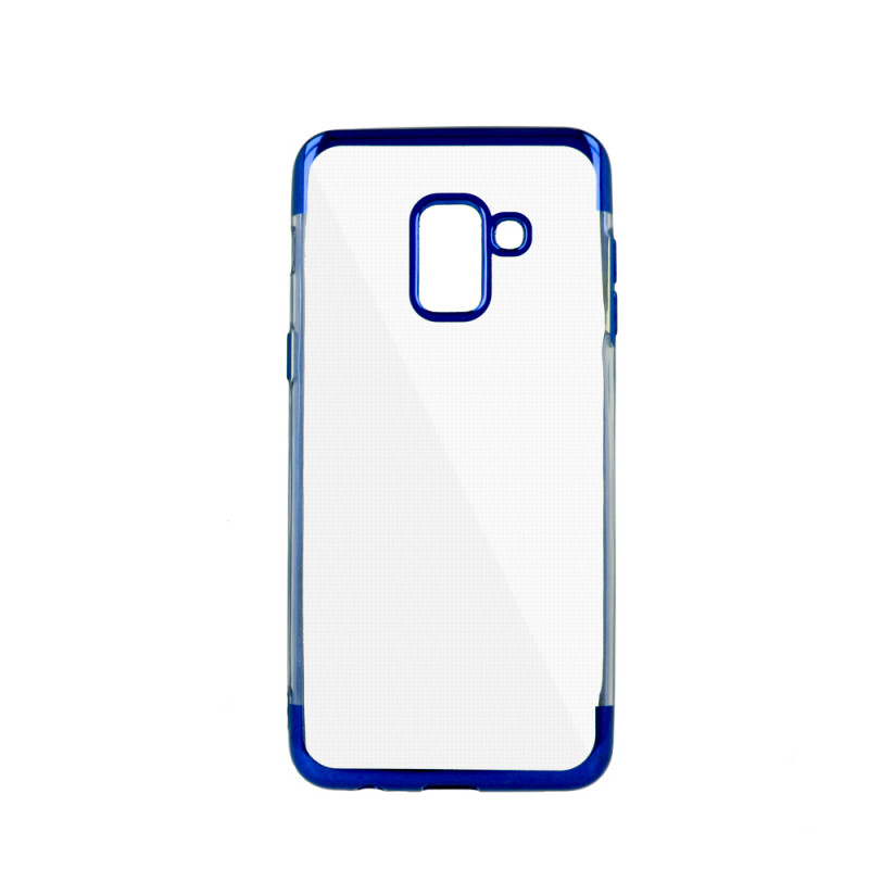 Θήκη Back Cover Plating Soft TPU για Xiaomi Redmi 6A - Μπλε