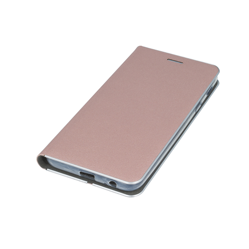Θήκη Flip με Πορτάκι Smart Venus για Apple iPhone XS MAX - Ροζέ Χρυσό