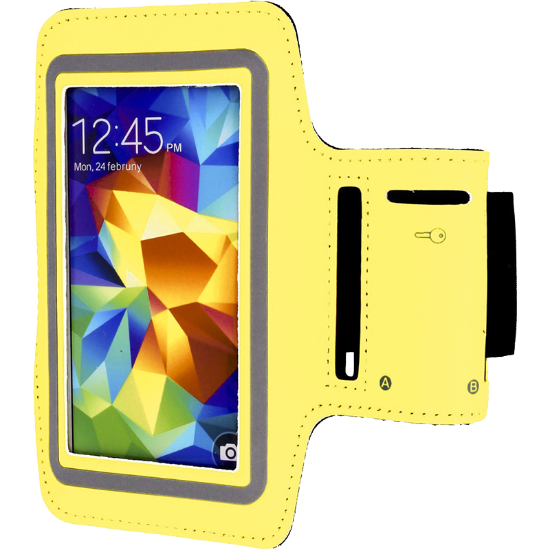 Θήκη Μπράτσου για Smartphones 5.1" - Κίτρινο