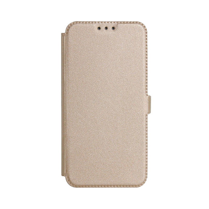 Θήκη Flip με Πορτάκι Smart Pocket για Samsung A6 2018 - Χρυσό