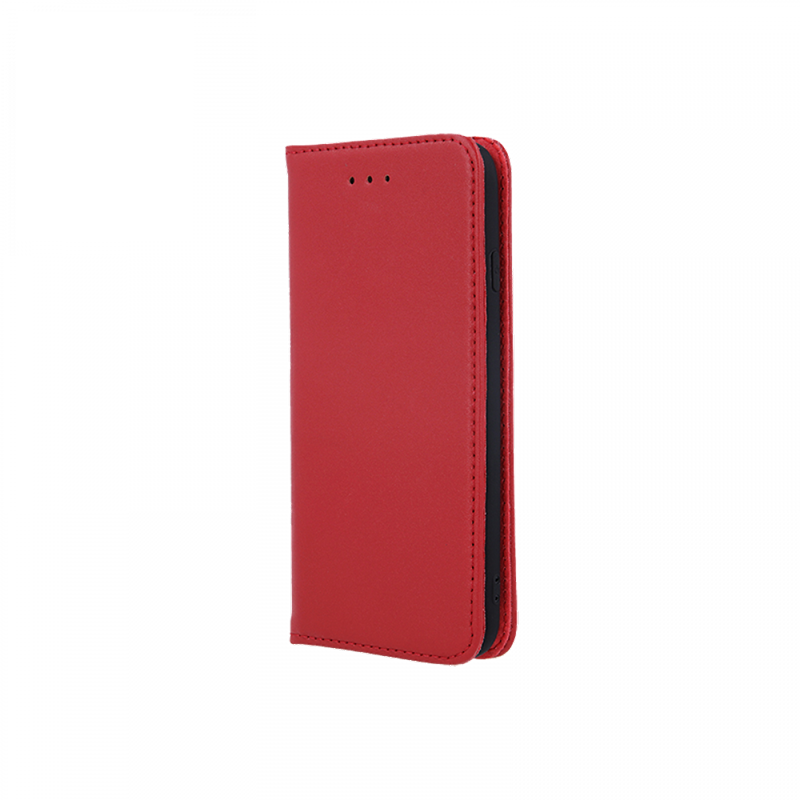 Θήκη Flip με Πορτάκι Smart Pro για Xiaomi Redmi Note 8 - Κόκκινο
