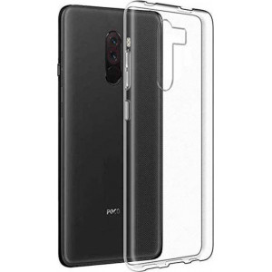 Θήκη Σιλικόνης Slim 1 mm για Xiaomi Pocophone F1 - Διάφανη