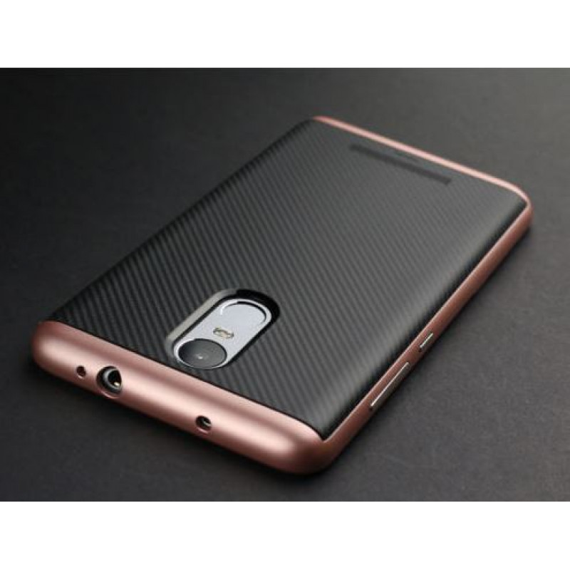 Θήκη iPaky Premium TPU PC για Xiaomi Mi 5s - Μαύρο/Χρυσό Ροζ