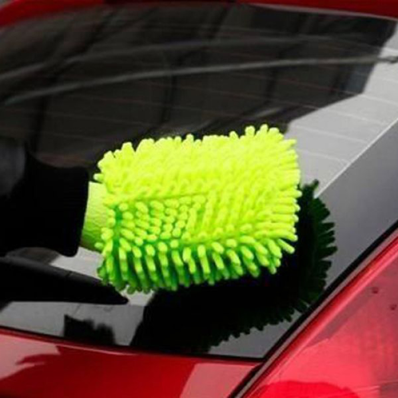 Γάντι Καθαρισμού Μικροΐνων Αυτοκινήτου - Ροζ