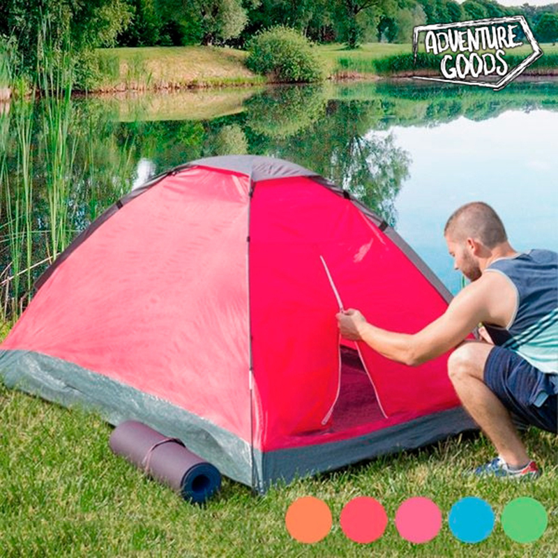Σκηνή Ιγκλού Εκστρατείας 2 Ατόμων Adventure Goods - Μπλε Σκηνή Ιγκλού Εκστρατείας 2 Ατόμων Adventure Goods - Μπλε