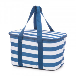 Τσάντα Ψυγείο Adventure Goods Lines 20L - Γκρι / Άσπρο