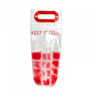 Τσάντα Ψυγείο με Cooling Gel για Μπουκάλια Adventure Goods - Κόκκινο