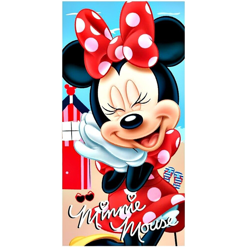 Πετσέτα Θαλάσσης για Παιδιά Disney Μίνι Μαους - 140 x 70 cm Πετσέτα Θαλάσσης για Παιδιά Disney Μίνι Μαους - 140 x 70 cm