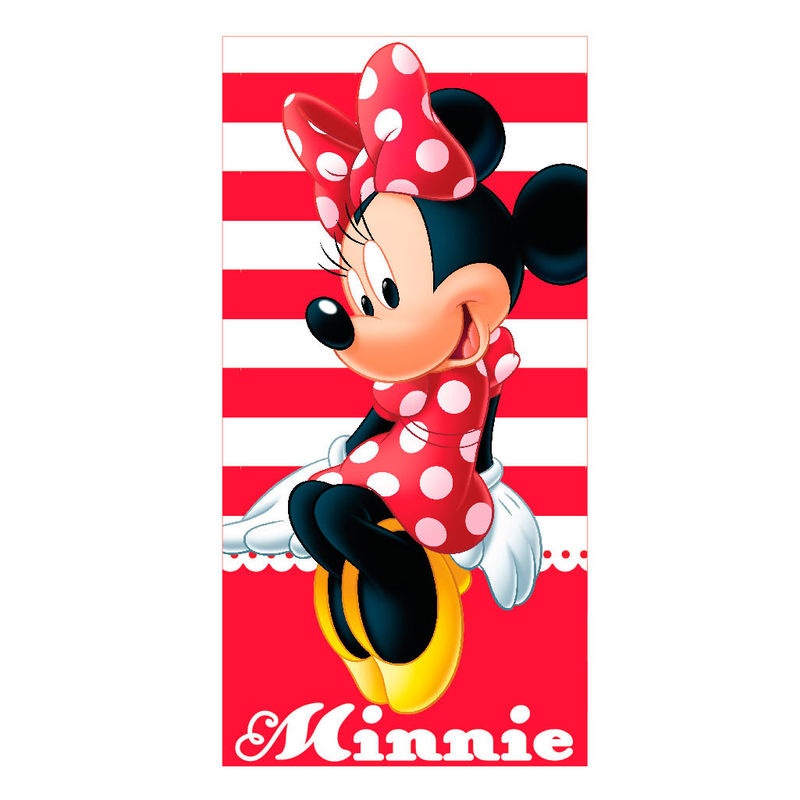 Πετσέτα Θαλάσσης για Παιδιά Disney Μίνι Μαους 208 - 140 x 70 cm Πετσέτα Θαλάσσης για Παιδιά Disney Μίνι Μαους 208 - 140 x 70 cm