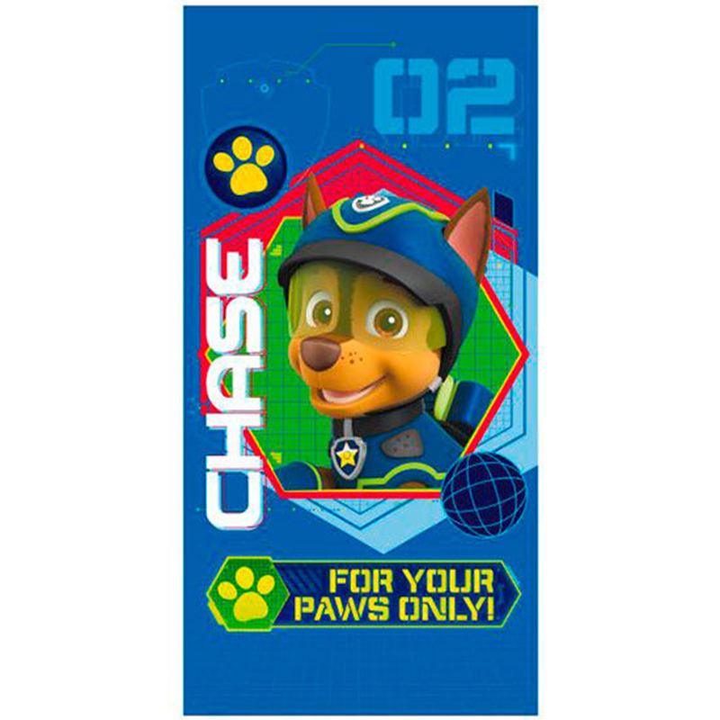 Πετσέτα Θαλάσσης για Παιδιά Astro Paw Patrol Chase Πετσέτα Θαλάσσης για Παιδιά Astro Paw Patrol Chase