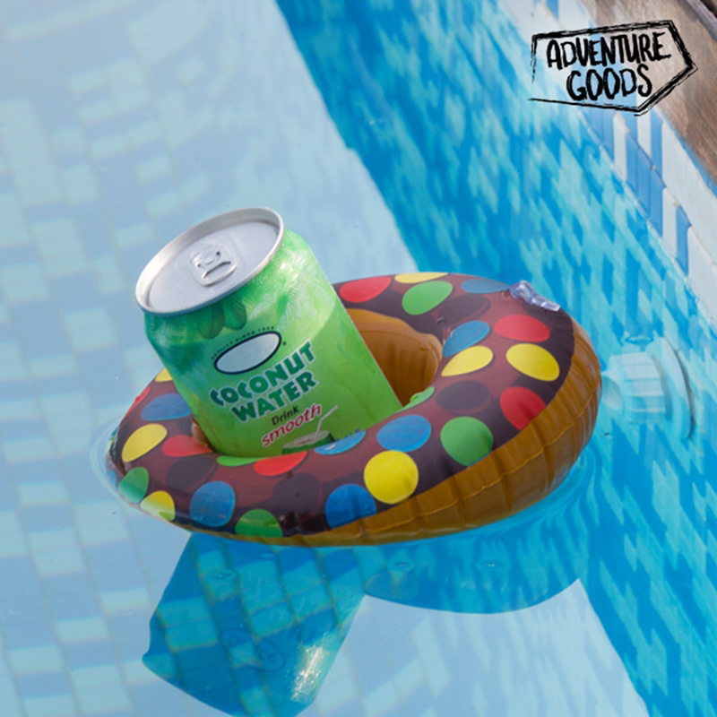 Φουσκωτή Βάση Στήριξης για Κουτάκια Adventure Goods Donut - Ροζ Φουσκωτή Βάση Στήριξης για Κουτάκια Adventure Goods Donut - Ροζ