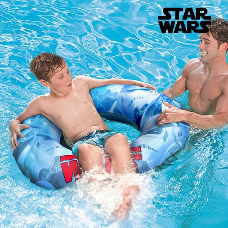 Σαμπρέλα Φουσκωτό Σωσίβιο με Χειρολαβές Star Wars - Μπλε Σαμπρέλα Φουσκωτό Σωσίβιο με Χειρολαβές Star Wars - Μπλε