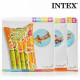 Φουσκωτό Στρώμα INTEX Flower - Πορτοκαλί Φουσκωτό Στρώμα INTEX Flower - Πορτοκαλί