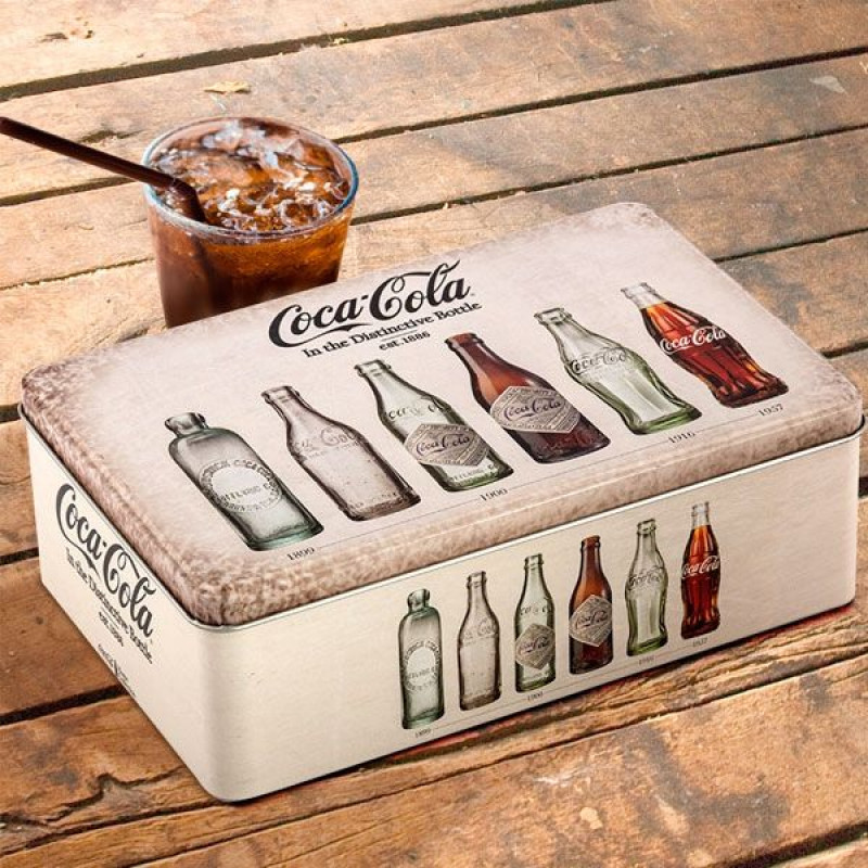 Μεταλλικό Vintage κουτί Coca-Cola Μεταλλικό Vintage κουτί Coca-Cola