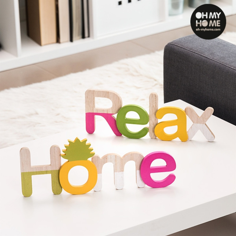 Ξύλινη πινακίδα Oh My Home (Πακέτο με 2) Ξύλινη πινακίδα Oh My Home (Πακέτο με 2)