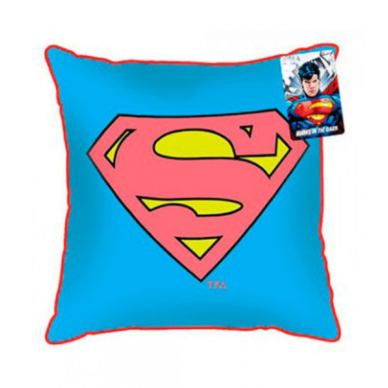 Μαξιλαράκι βελούδινο DC Superman 35 εκ Μαξιλαράκι βελούδινο DC Superman 35 εκ