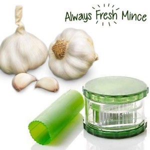 Κόφτης Σκόρδου Always Fresh Mince Δώρο Αποφλοιωτής Σκόρδου Σιλικόνης