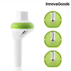 Κόφτης λαχανικών σε σπιράλ 3 σε 1 InnovaGoods