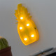 Διακοσμητικός Ανανάς Wagon Trend - Πλαστικό (5 LED) Διακοσμητικός Ανανάς Wagon Trend - Πλαστικό (5 LED)