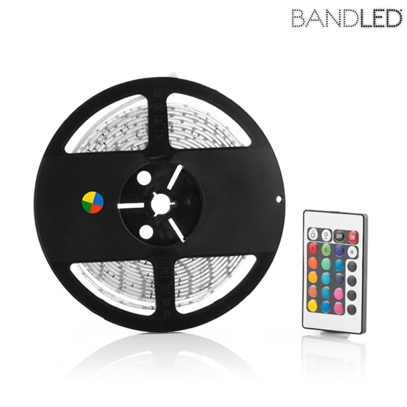 Πολύχρωμη ταινία RGB Led Strip 5M / 60 Led Πολύχρωμη ταινία RGB Led Strip 5M / 60 Led